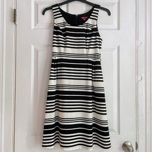 Merona Black and White Dress